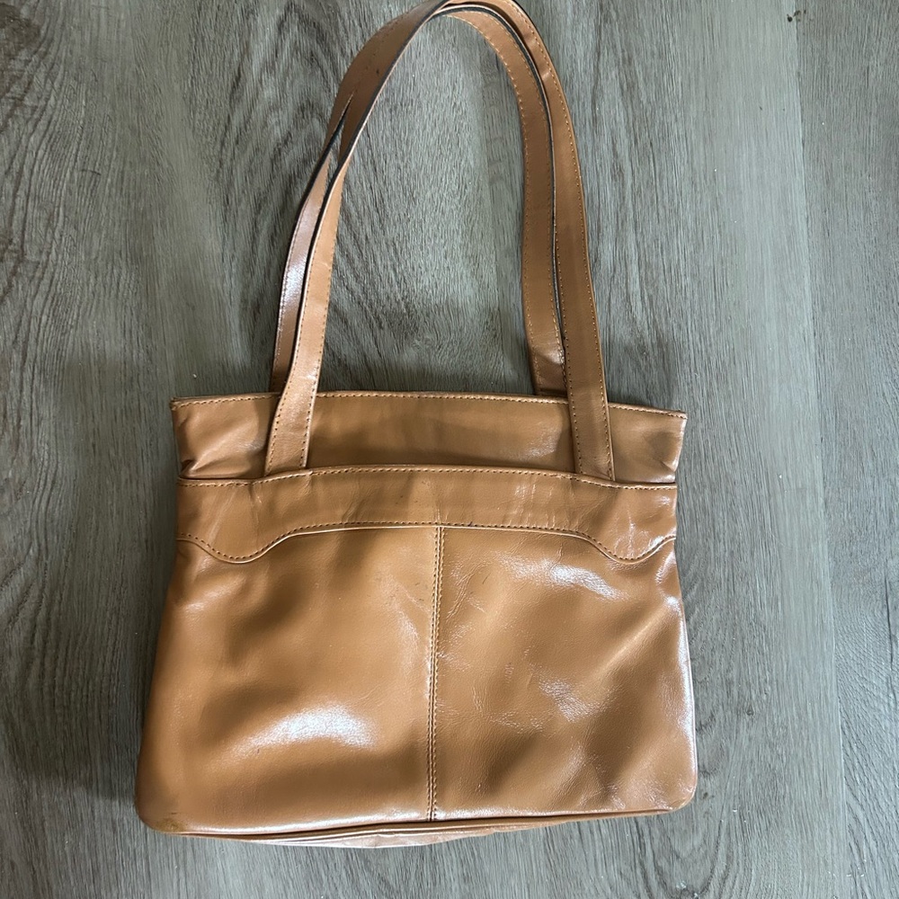 Vintage Rich’s Classic Tan Authentic Leather Tote Bag